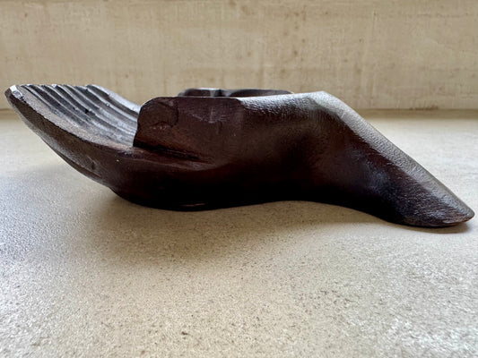 Houten Handen uit Bali - M bruin